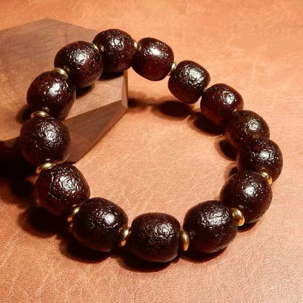 Auspicious Earth Zhaxi Agate Bracelet — Ancient Hand, Modern Wrist