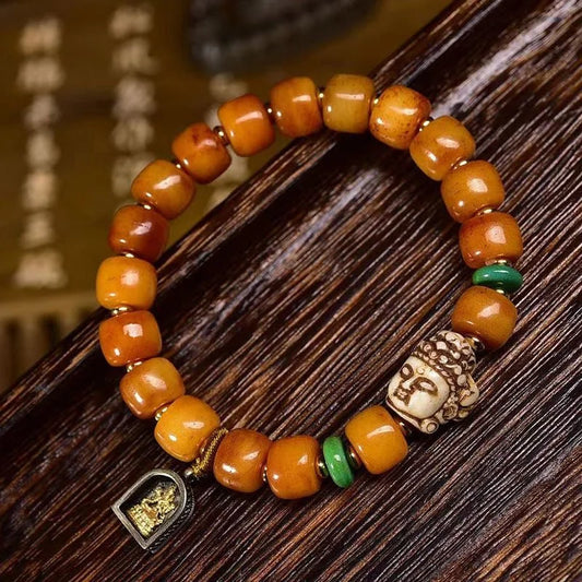 Bare Devotion Yak Bone Bodhi Bracelet — Stripped to the Sacred