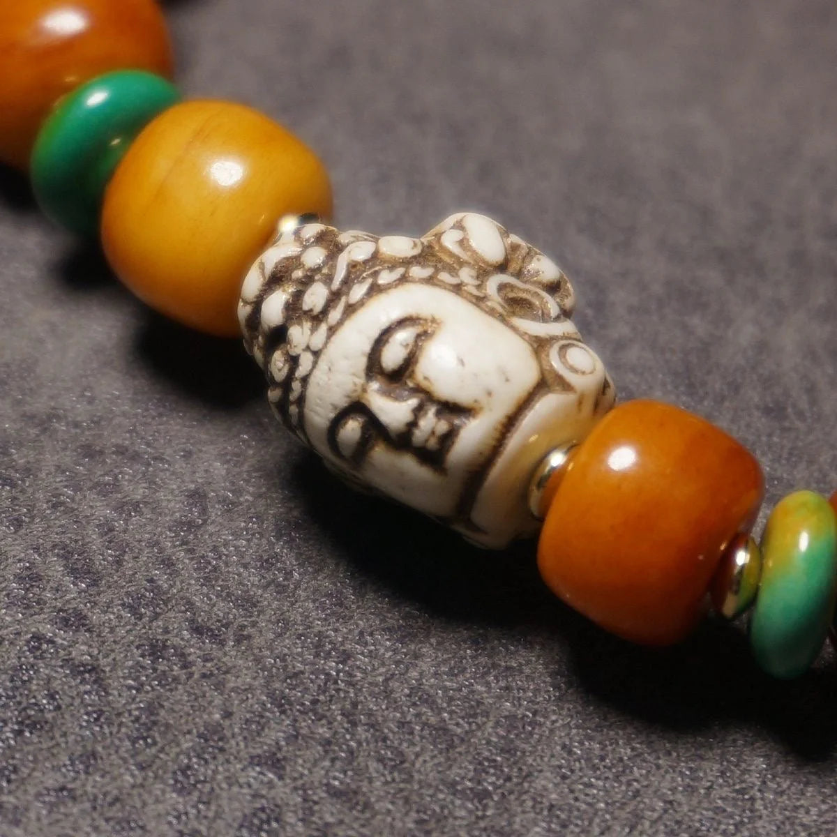 Bare Devotion Yak Bone Bodhi Bracelet — Stripped to the Sacred