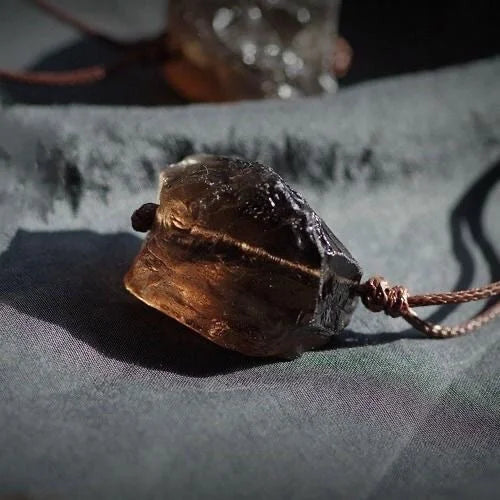 Golden Stillness Yellow Crystal Braided Talisman — Mind Quiets, Light Stays