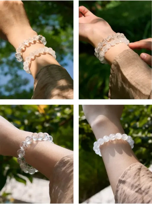 Pure Light White Crystal Bracelet — Clarity on the Wrist