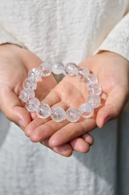 Pure Light White Crystal Bracelet — Clarity on the Wrist