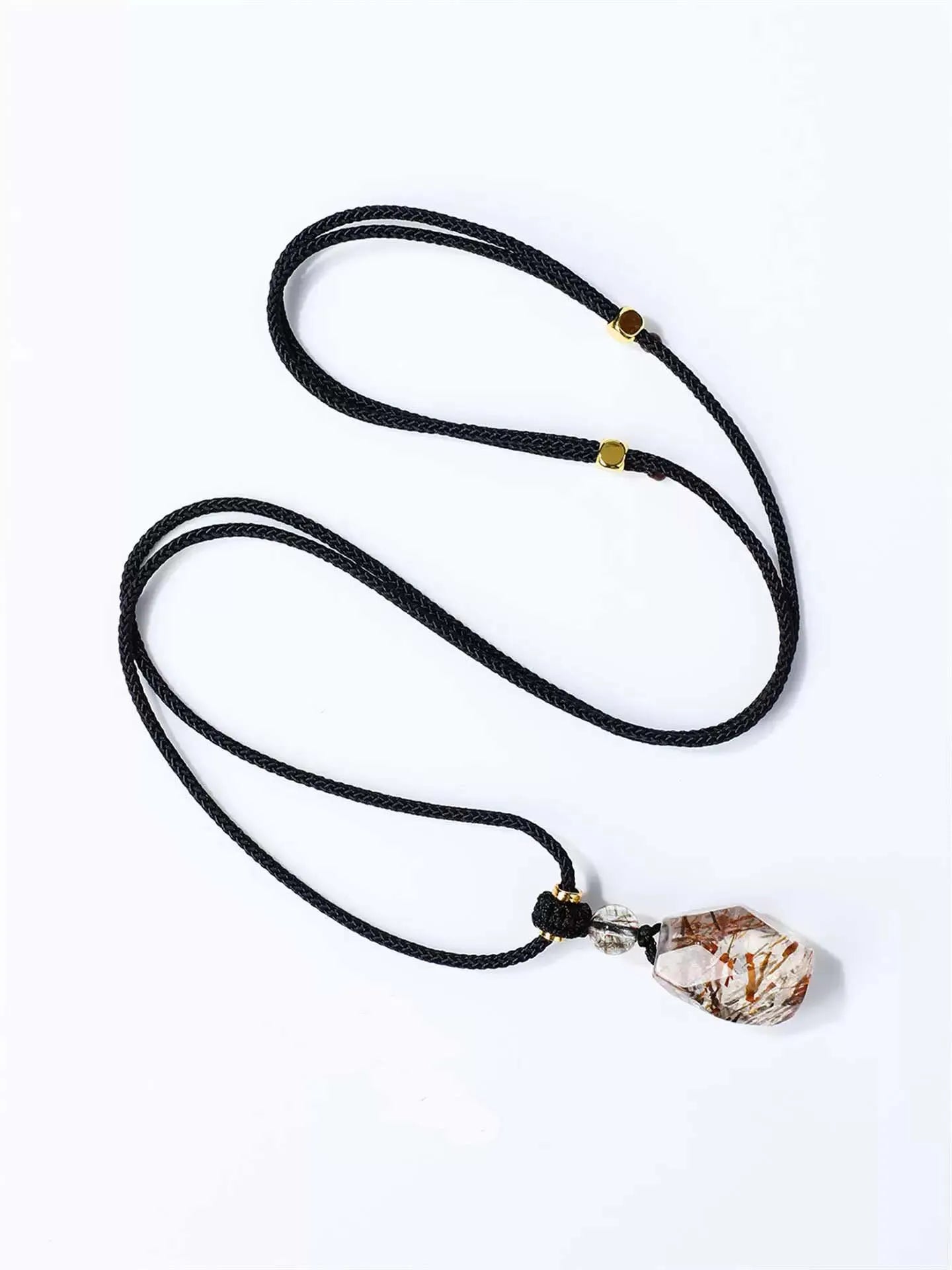 Rooted Glow Smoky Quartz Pendant — Earth Light