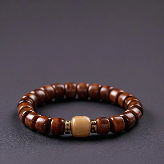 Unadorned Faith Top-Grade Yak Bone Bracelet — No Fill, No Pretense