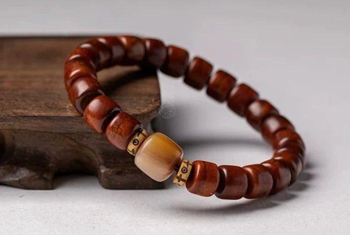 Unadorned Faith Top-Grade Yak Bone Bracelet — No Fill, No Pretense