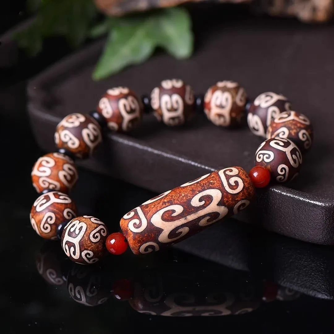 hui pattern dzi bracelet 03