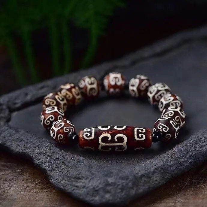 hui pattern dzi bracelet 09